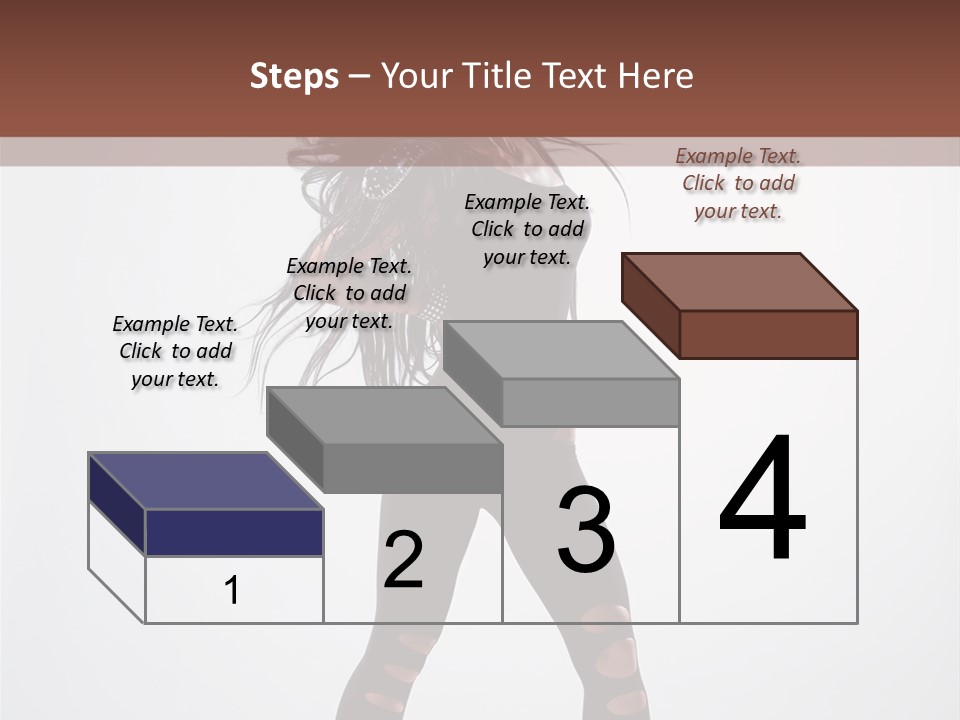 Womanly Figure Beauty PowerPoint Template