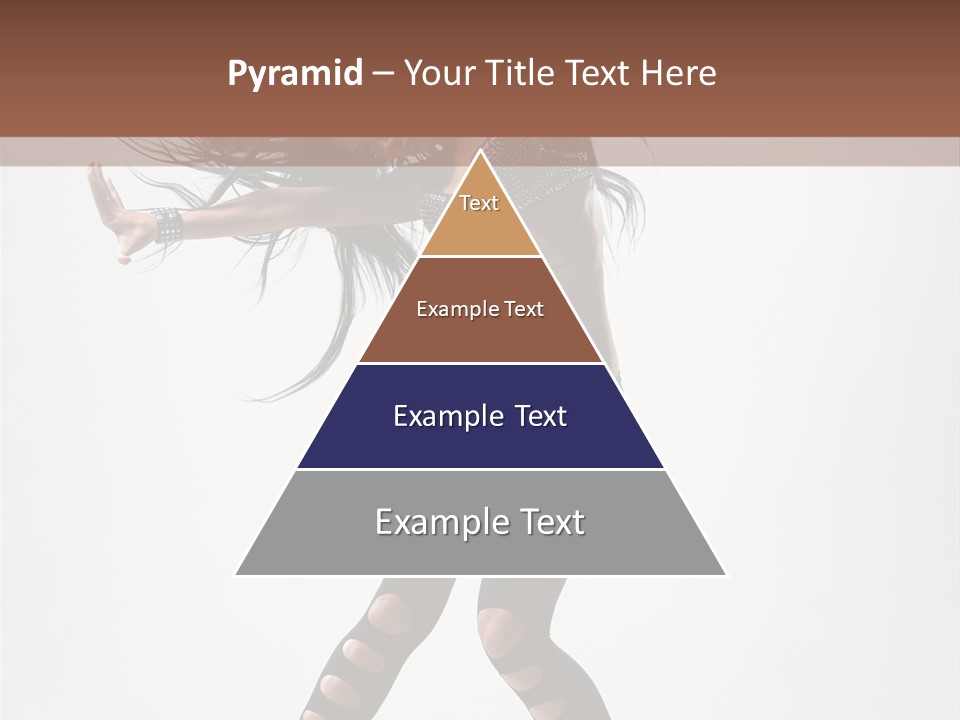 Diva Stockings Posing PowerPoint Template