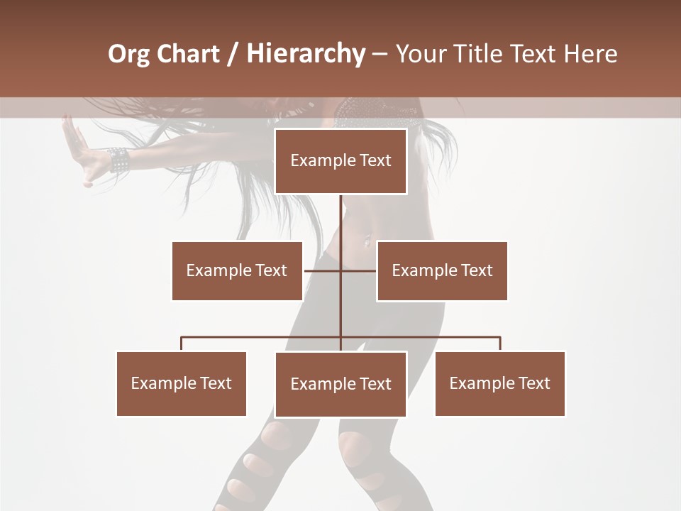 Diva Stockings Posing PowerPoint Template