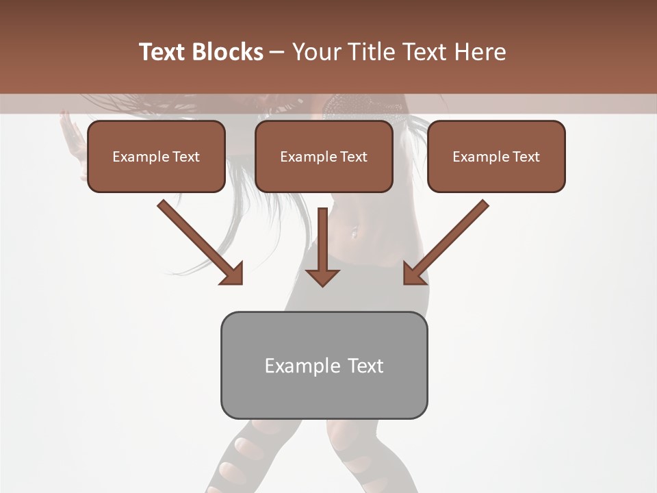 Diva Stockings Posing PowerPoint Template