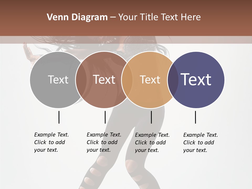 Diva Stockings Posing PowerPoint Template