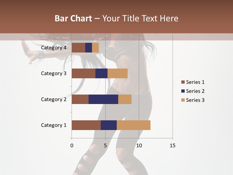 Diva Stockings Posing PowerPoint Template