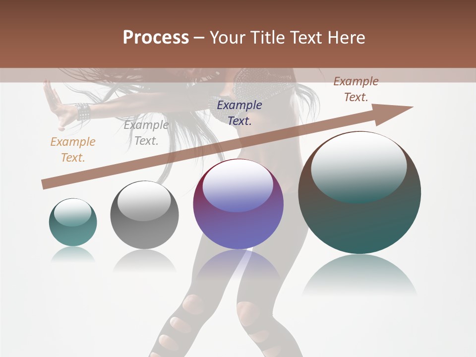 Diva Stockings Posing PowerPoint Template