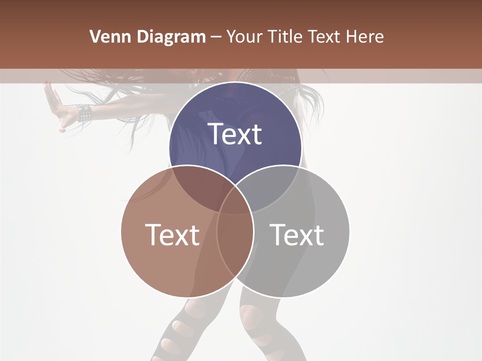 Diva Stockings Posing PowerPoint Template