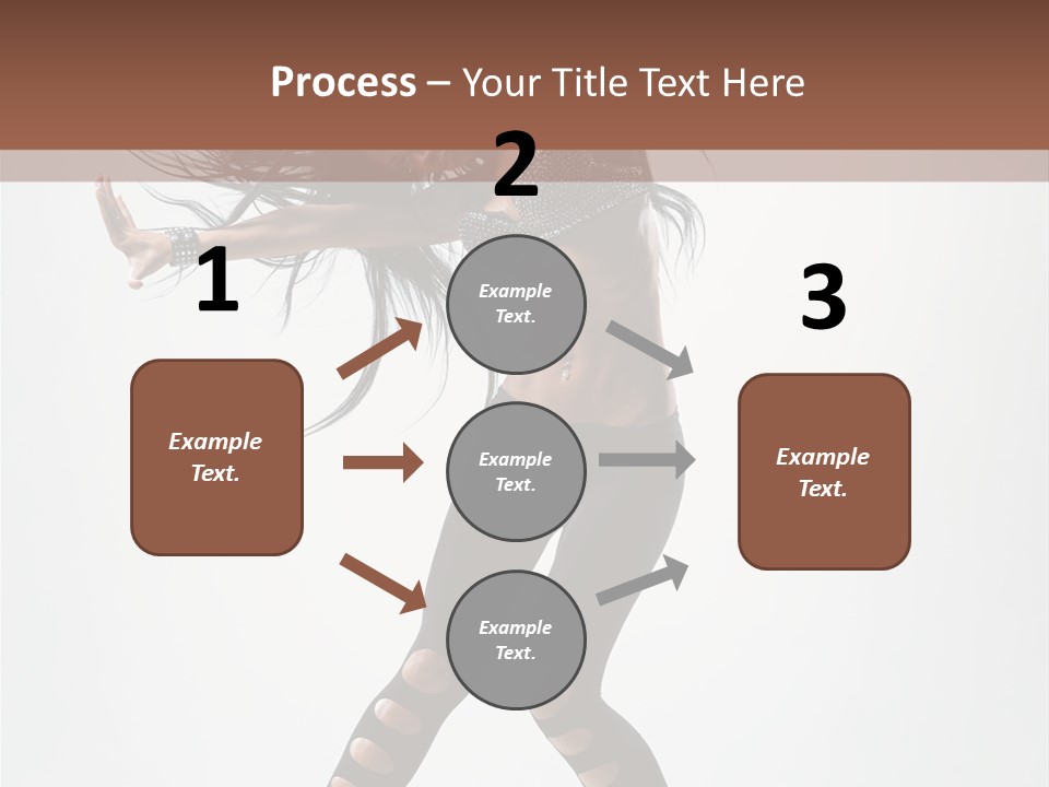 Diva Stockings Posing PowerPoint Template