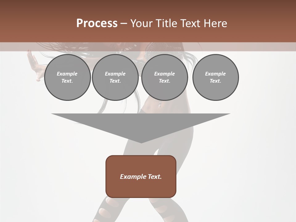 Diva Stockings Posing PowerPoint Template