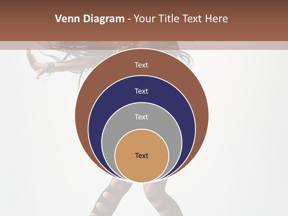 Diva Stockings Posing PowerPoint Template