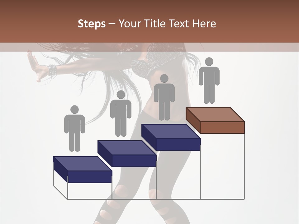 Diva Stockings Posing PowerPoint Template