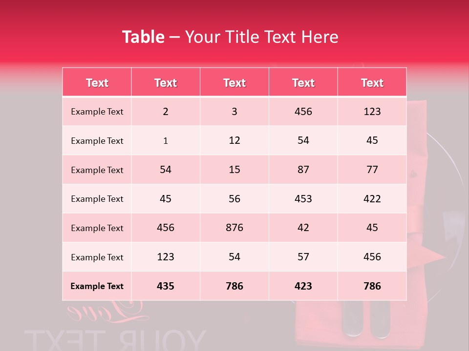 Day Holiday Romantic PowerPoint Template