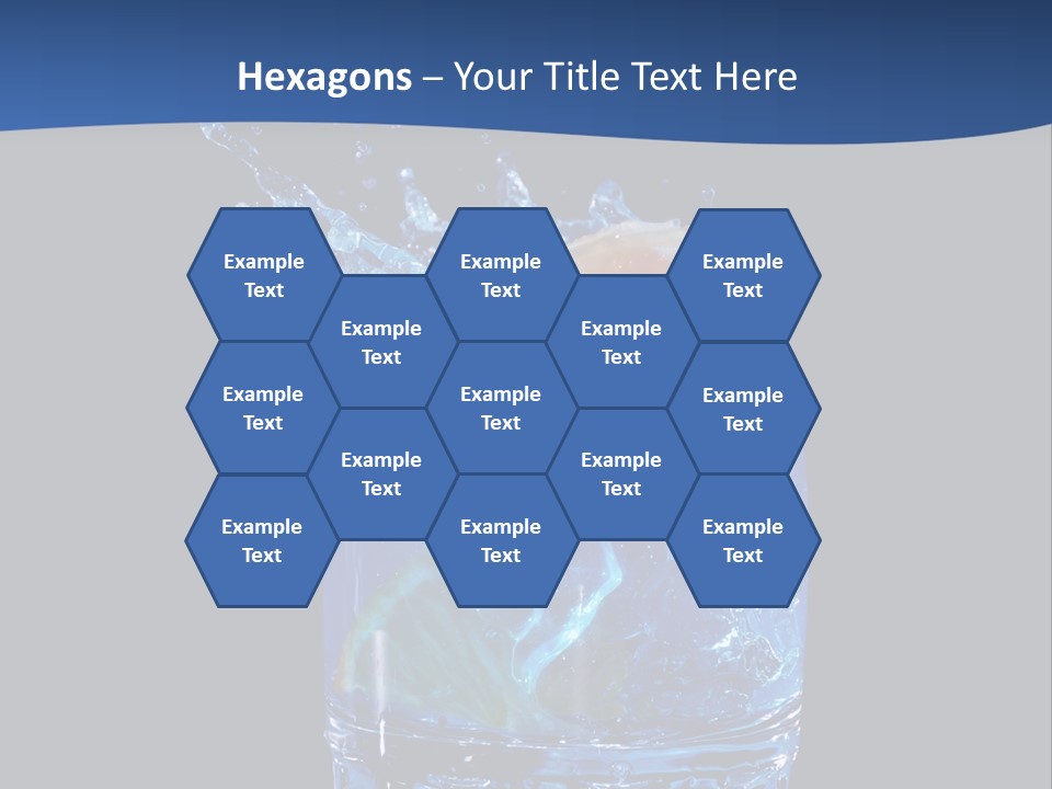 Skin Liquid Object PowerPoint Template