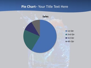 Skin Liquid Object PowerPoint Template