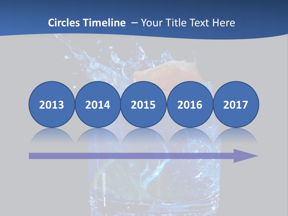 Skin Liquid Object PowerPoint Template