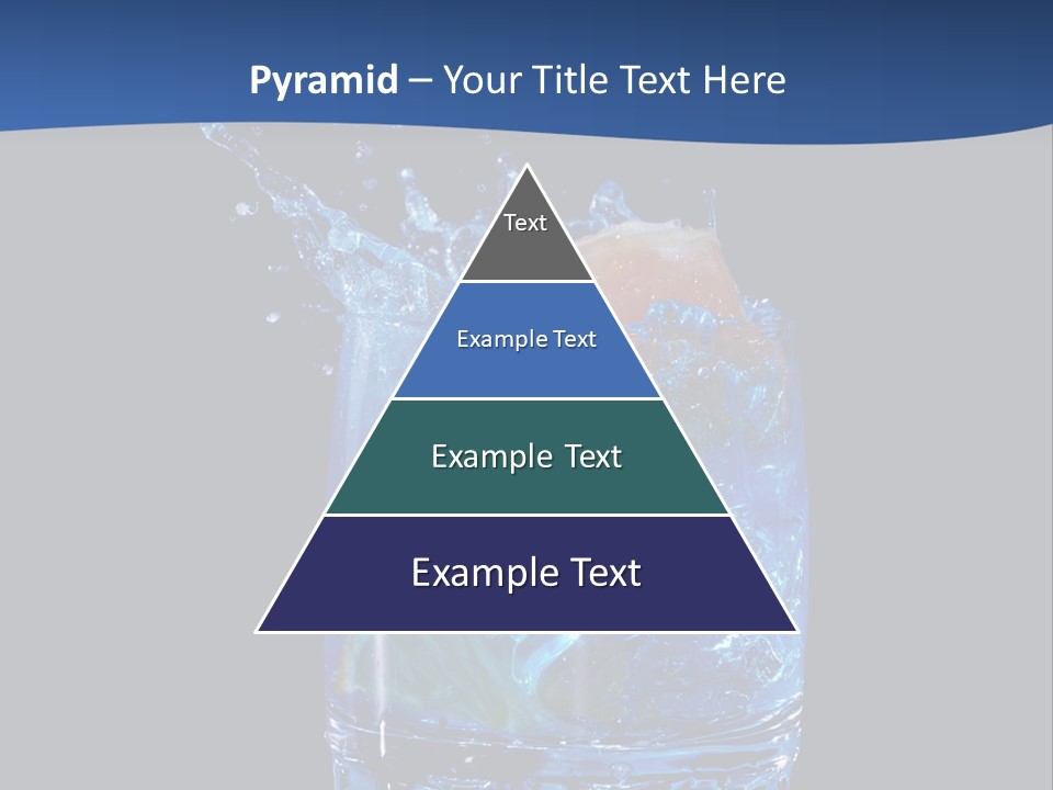 Skin Liquid Object PowerPoint Template