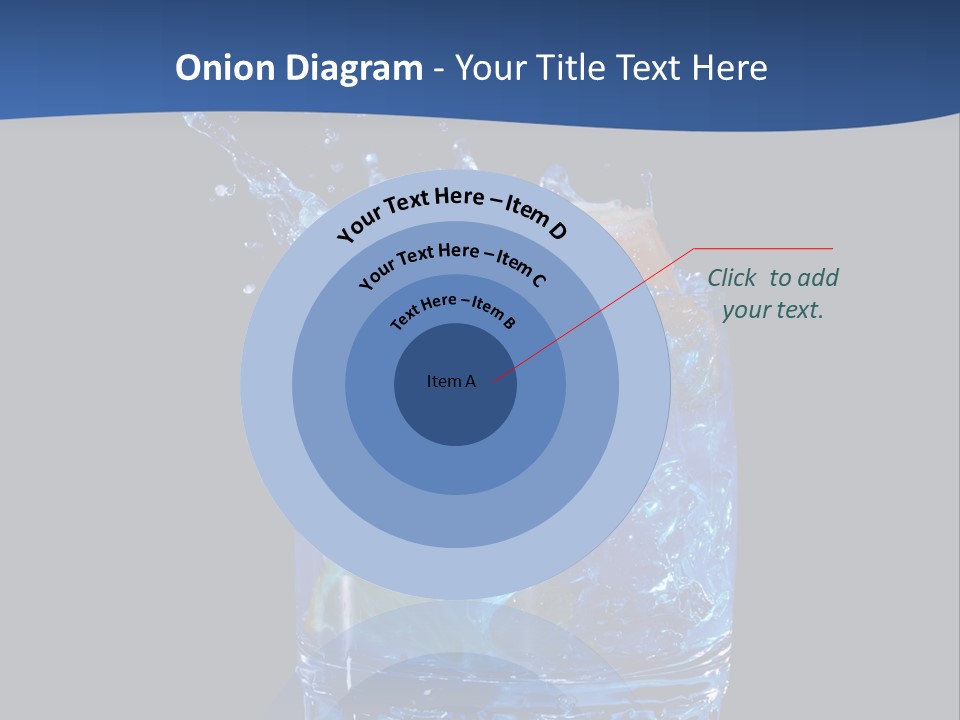 Skin Liquid Object PowerPoint Template