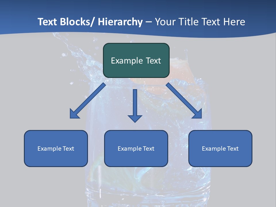 Skin Liquid Object PowerPoint Template
