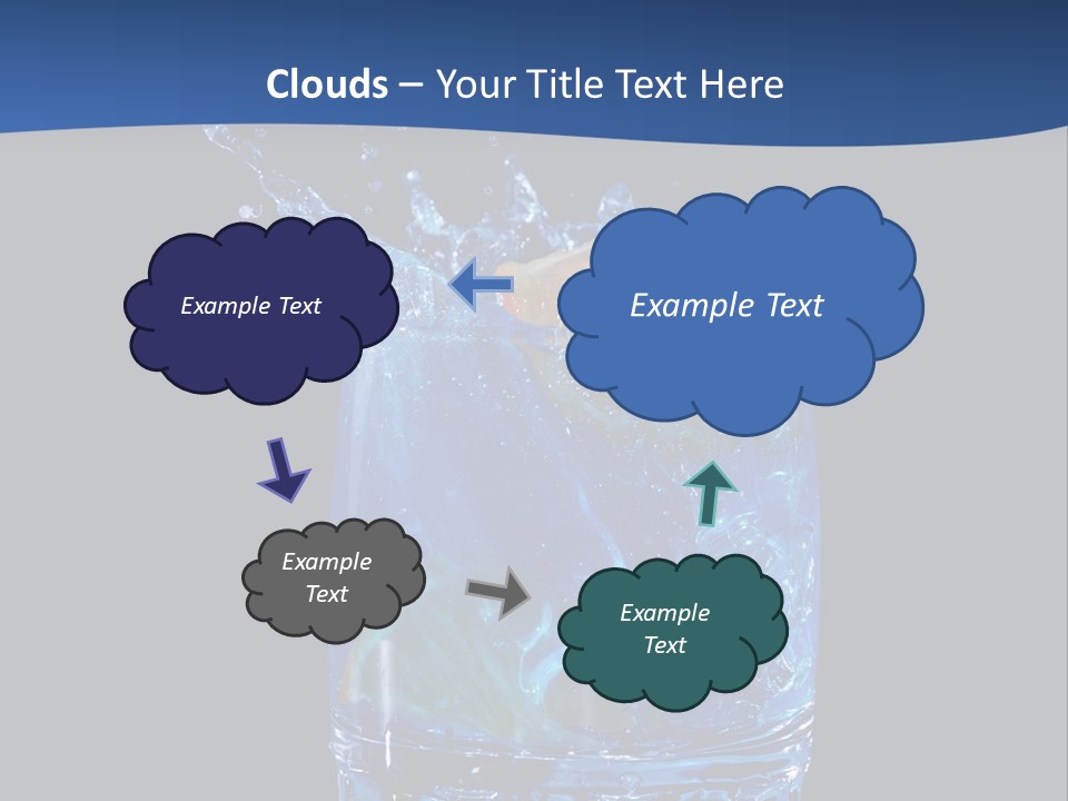 Skin Liquid Object PowerPoint Template