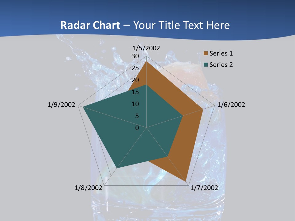 Skin Liquid Object PowerPoint Template