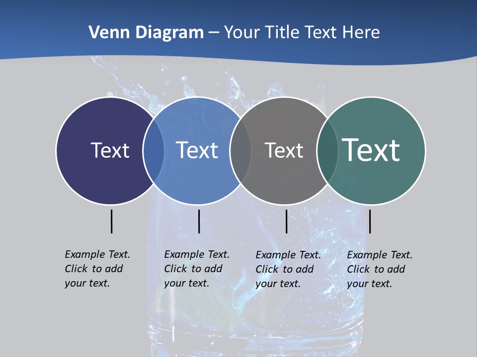 Skin Liquid Object PowerPoint Template