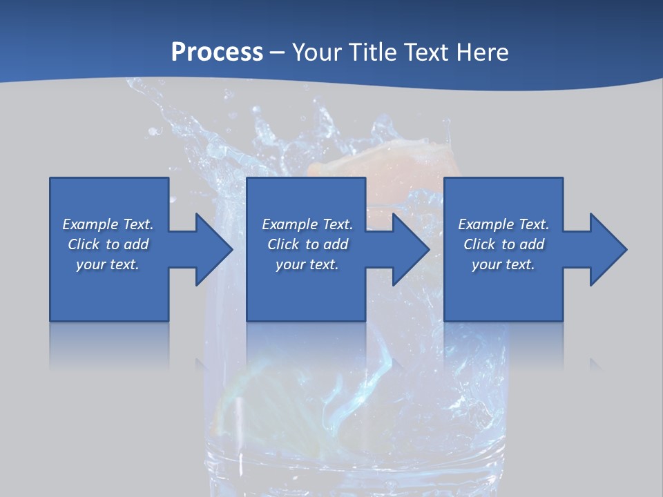 Skin Liquid Object PowerPoint Template