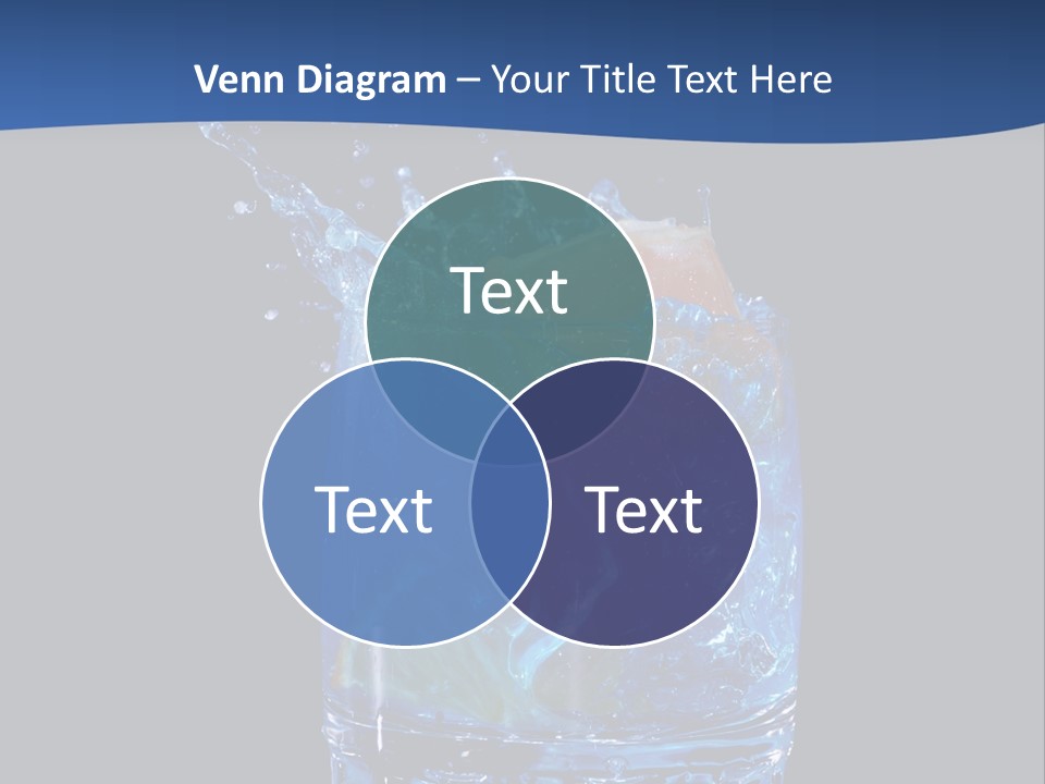 Skin Liquid Object PowerPoint Template