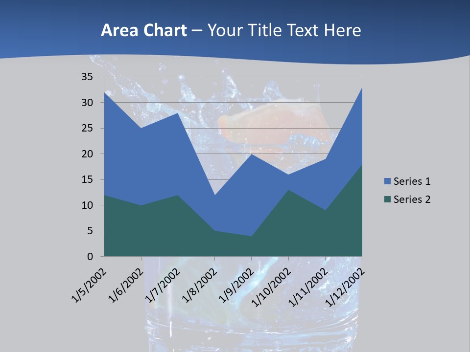 Skin Liquid Object PowerPoint Template