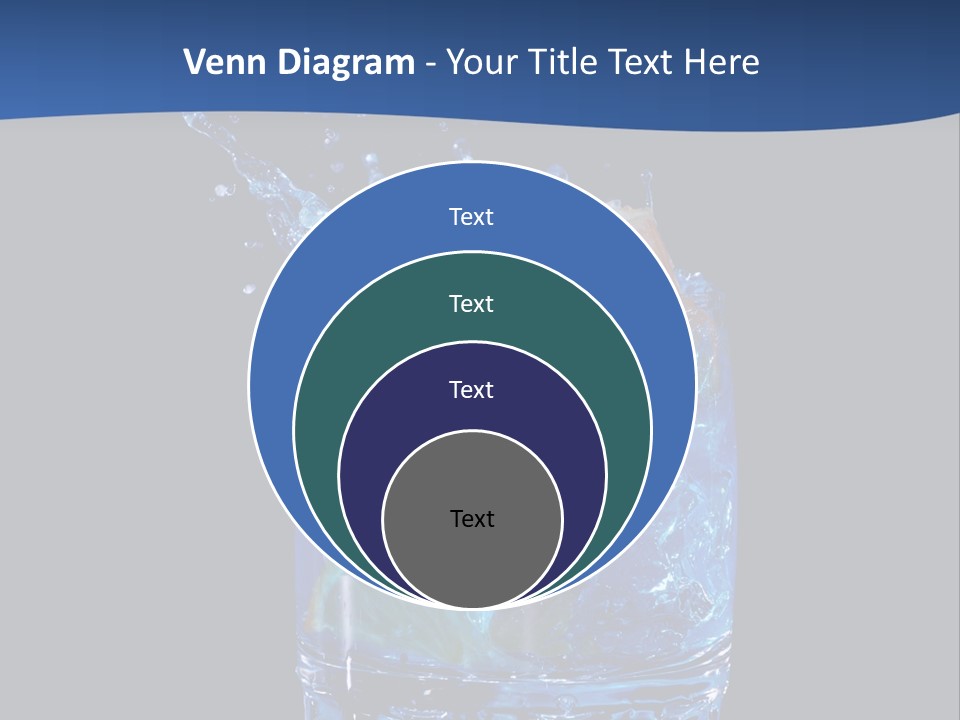 Skin Liquid Object PowerPoint Template