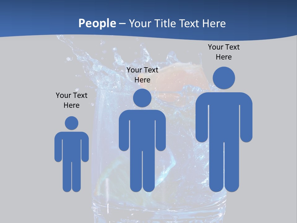 Skin Liquid Object PowerPoint Template