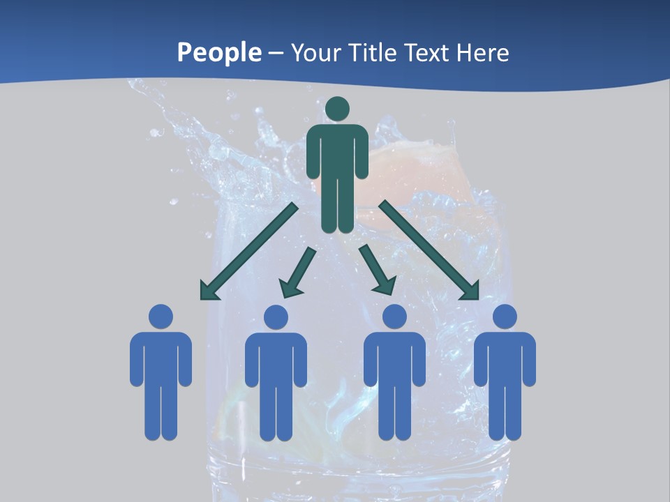 Skin Liquid Object PowerPoint Template