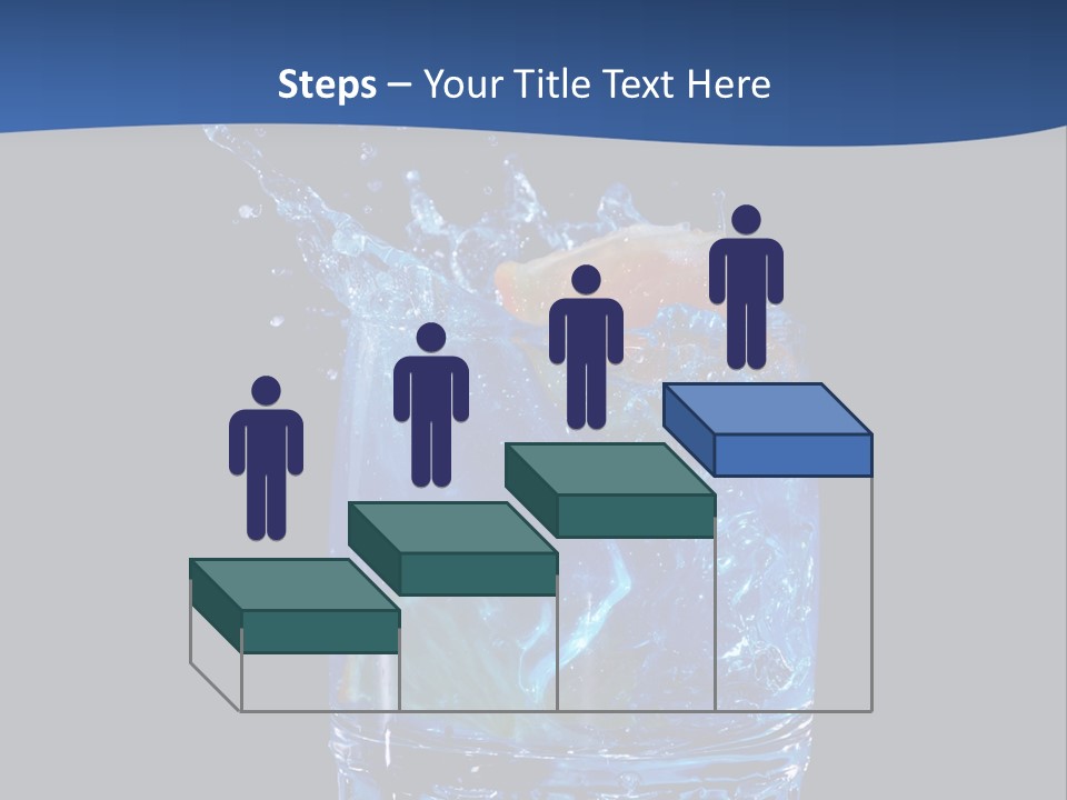 Skin Liquid Object PowerPoint Template