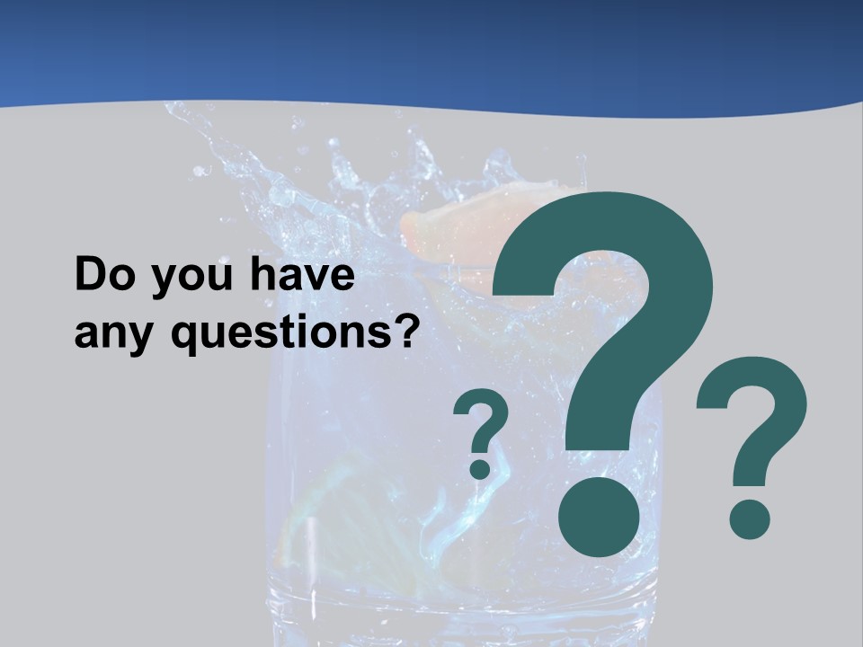 Skin Liquid Object PowerPoint Template