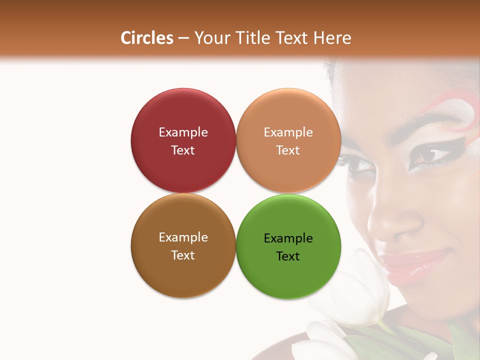 Red Mouth South PowerPoint Template