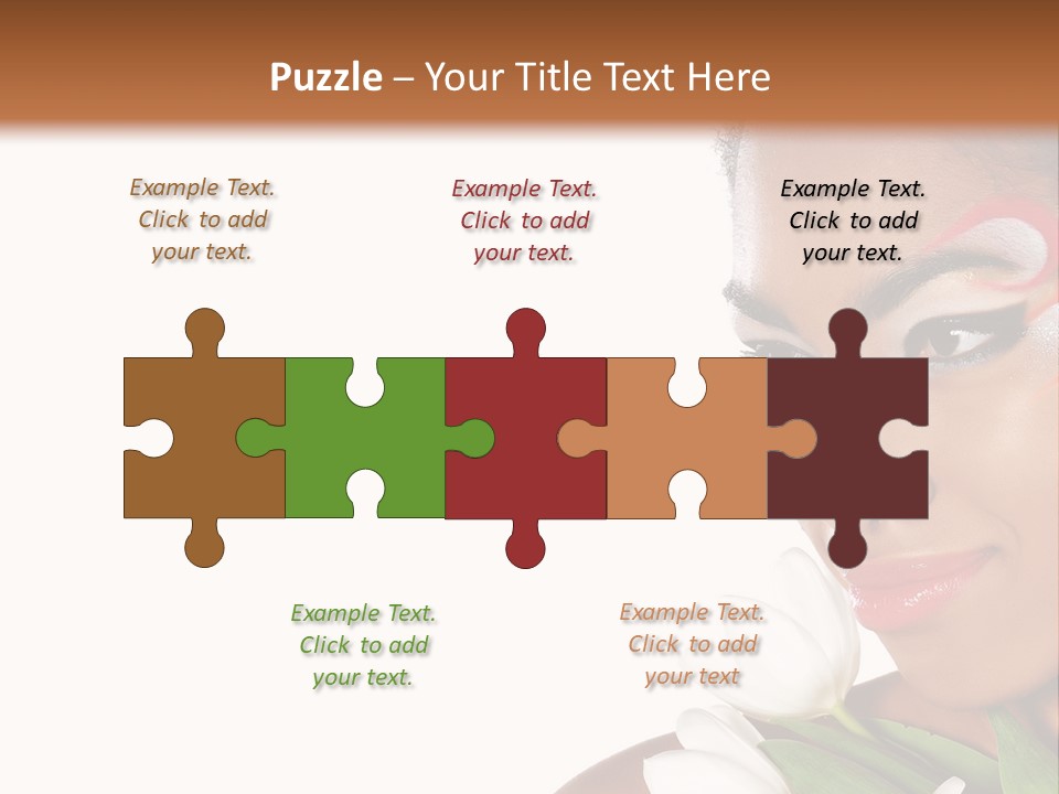 Red Mouth South PowerPoint Template