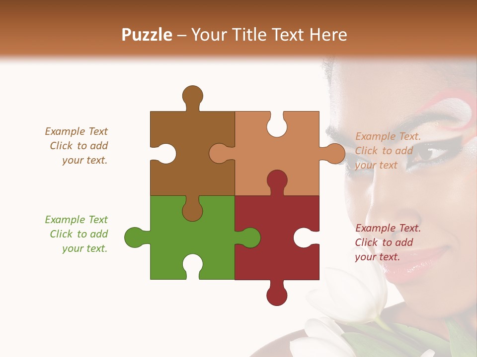 Red Mouth South PowerPoint Template