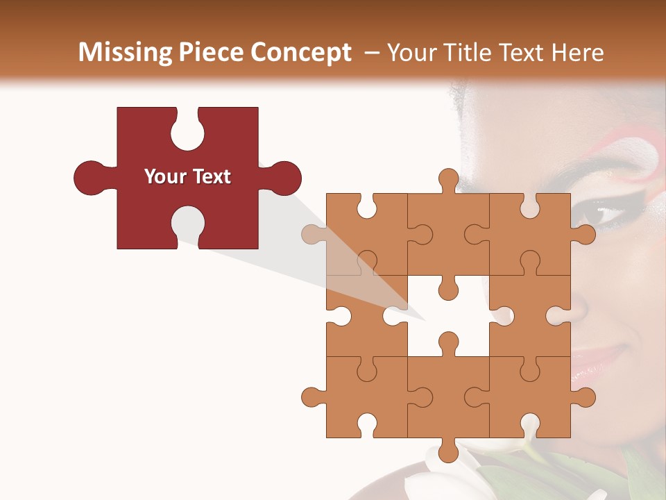 Red Mouth South PowerPoint Template