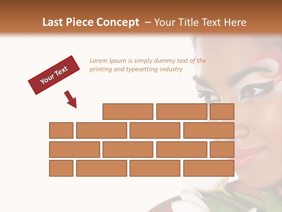 Red Mouth South PowerPoint Template