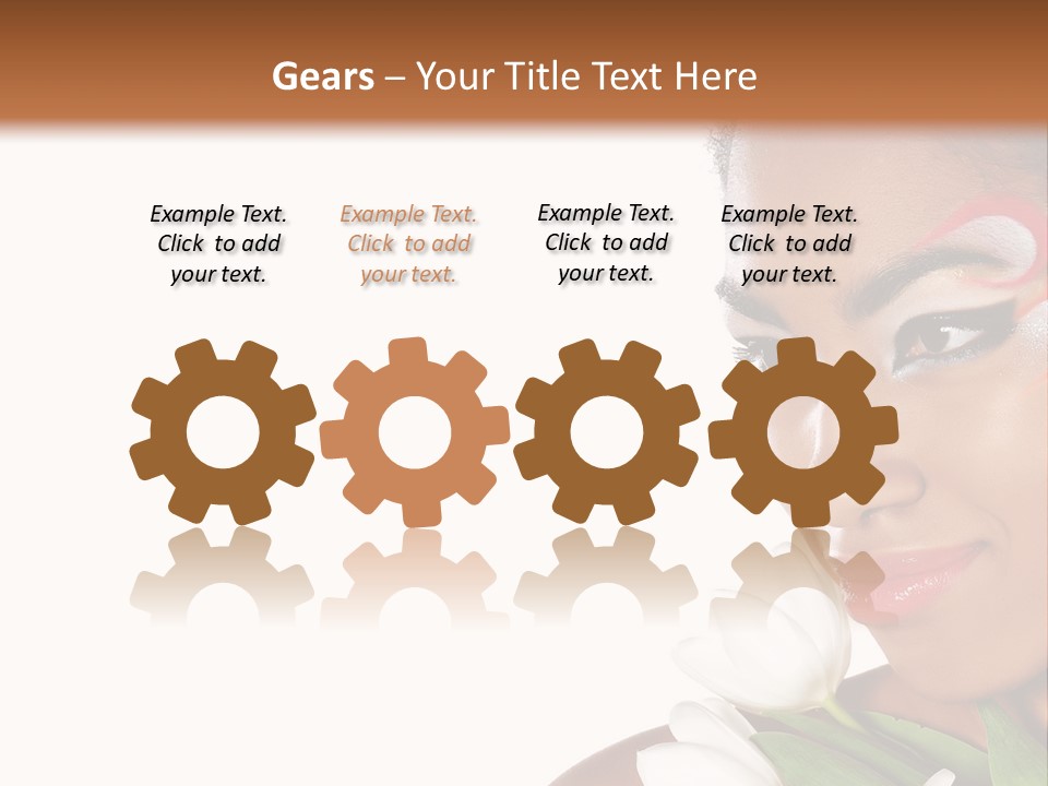 Red Mouth South PowerPoint Template