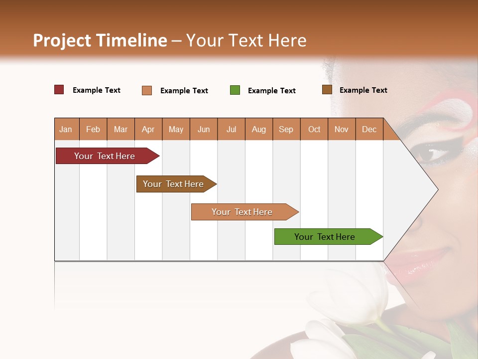 Red Mouth South PowerPoint Template