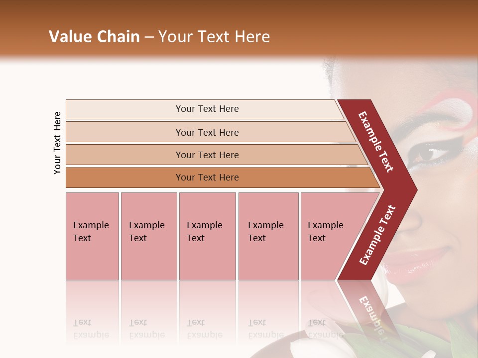 Red Mouth South PowerPoint Template