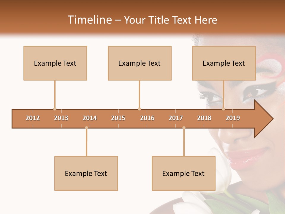 Red Mouth South PowerPoint Template