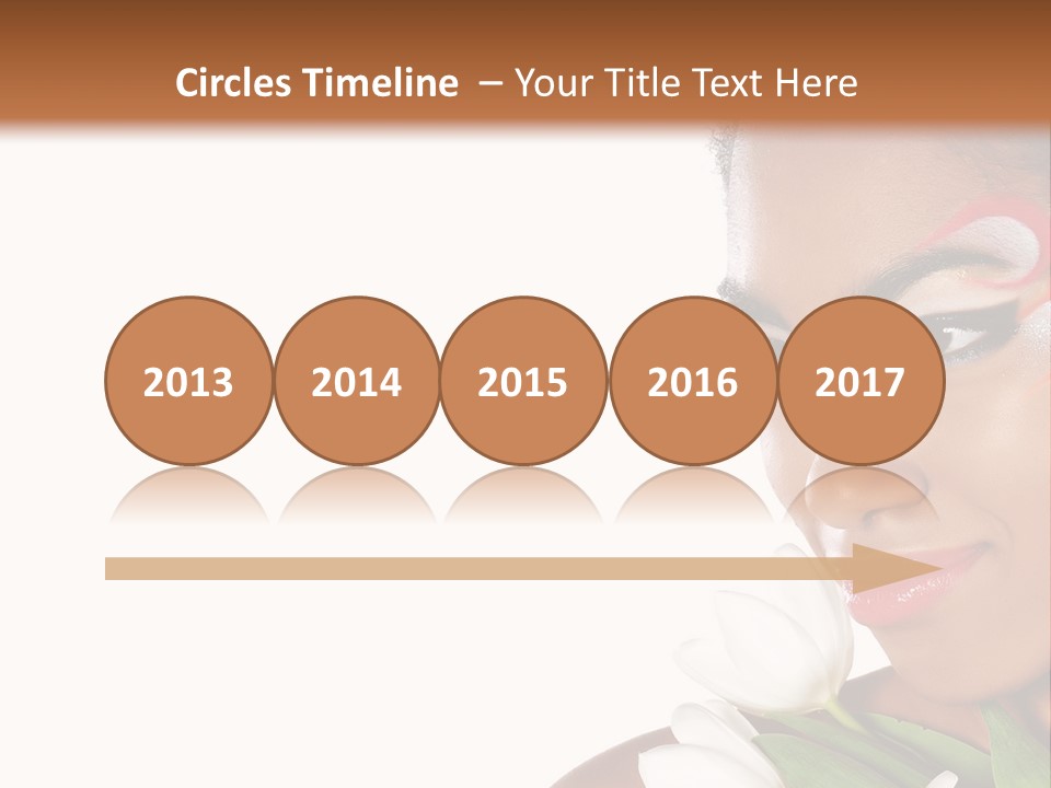 Red Mouth South PowerPoint Template