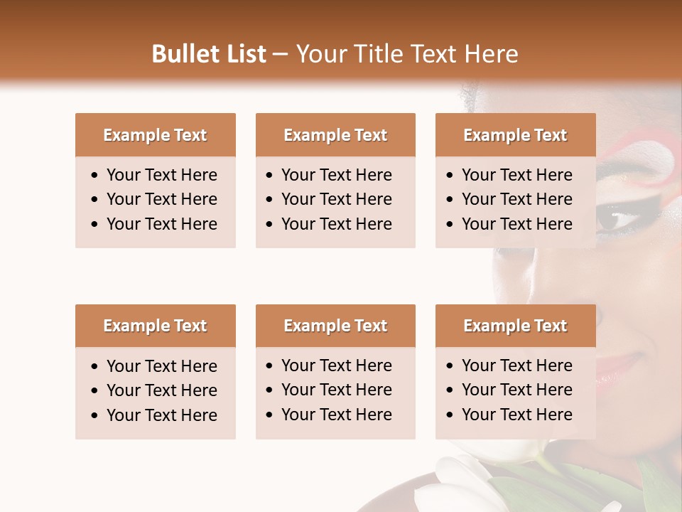 Red Mouth South PowerPoint Template