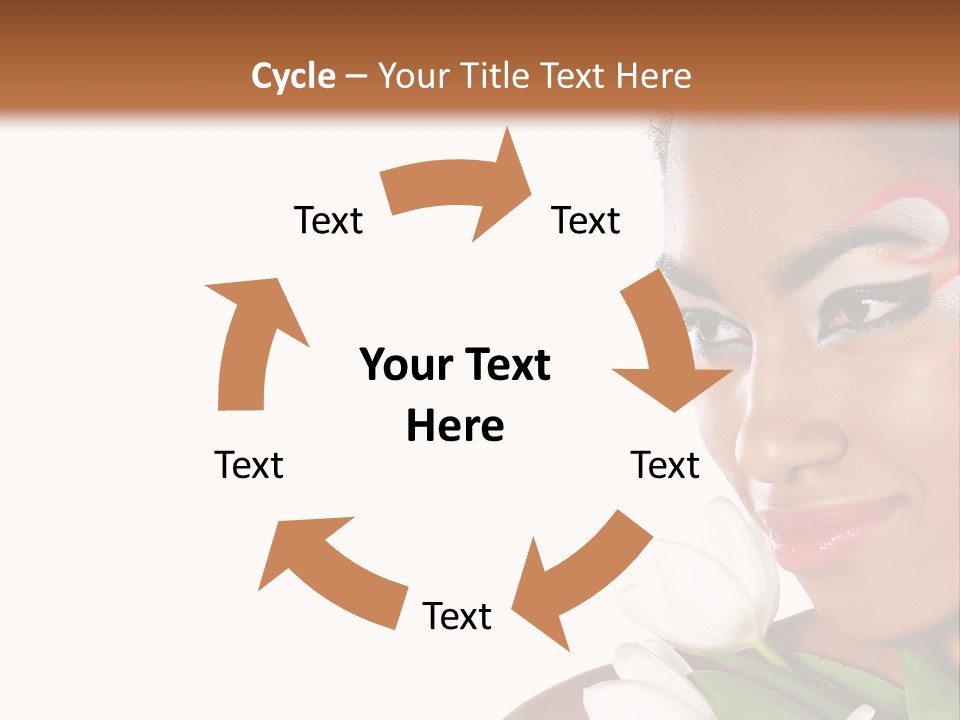 Red Mouth South PowerPoint Template