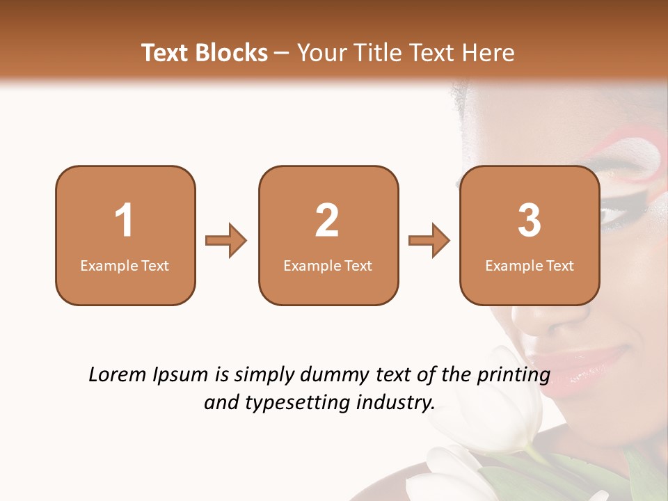 Red Mouth South PowerPoint Template