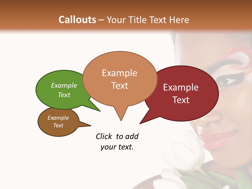 Red Mouth South PowerPoint Template