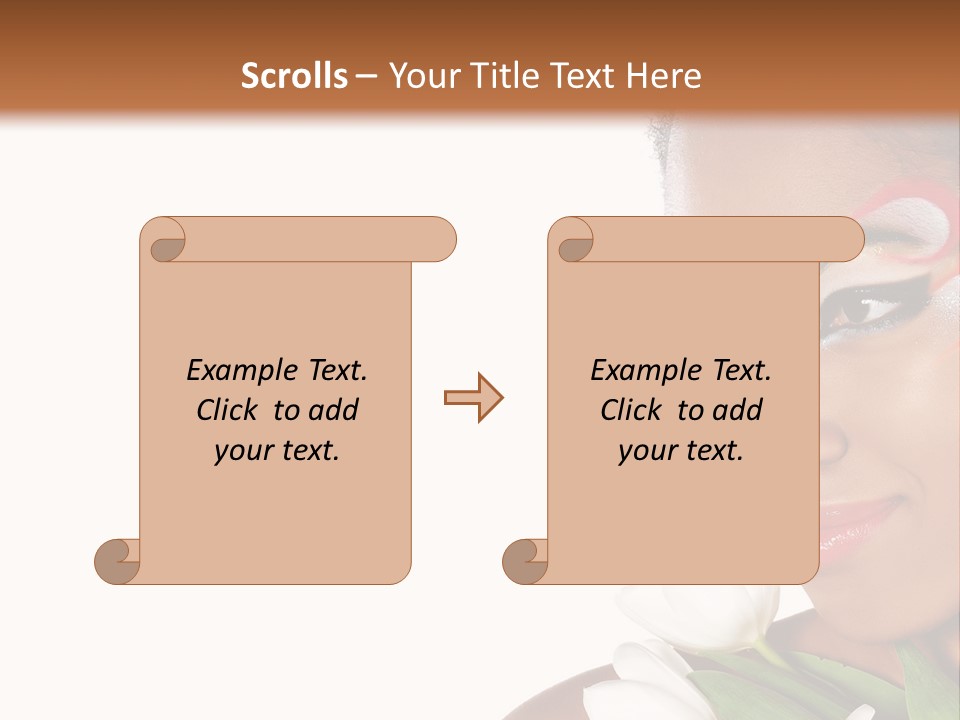 Red Mouth South PowerPoint Template
