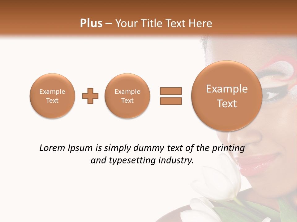 Red Mouth South PowerPoint Template