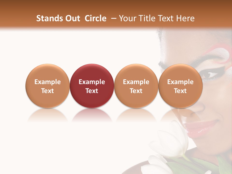 Red Mouth South PowerPoint Template