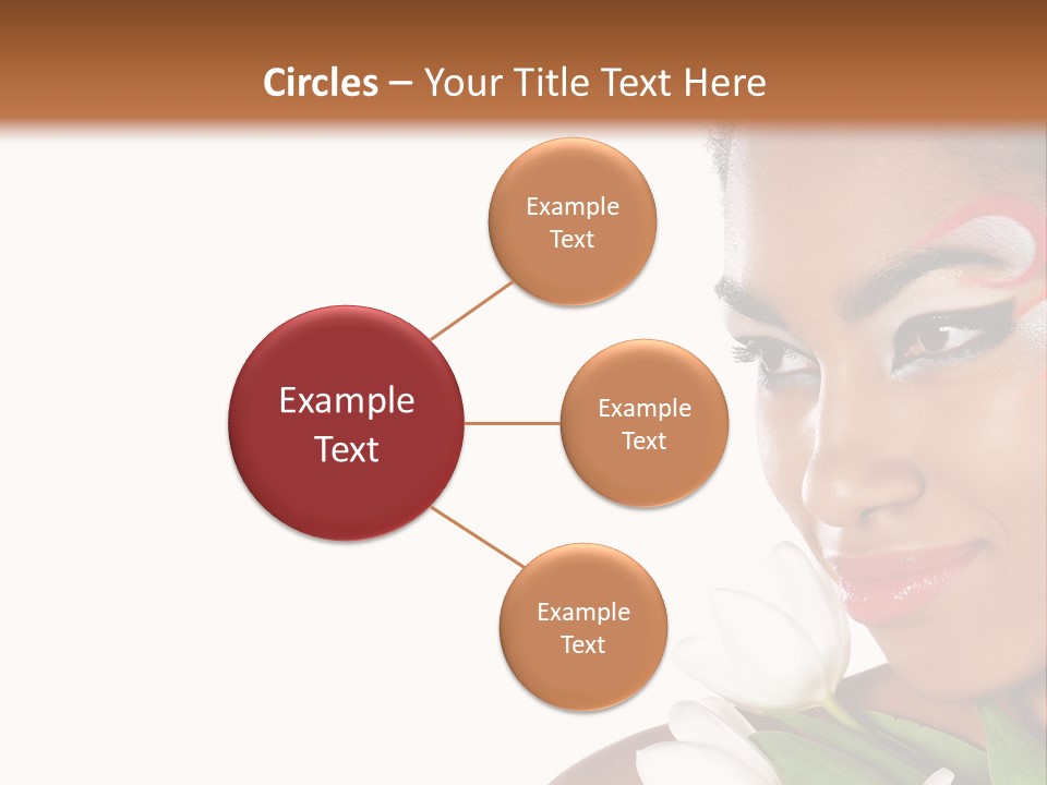 Red Mouth South PowerPoint Template