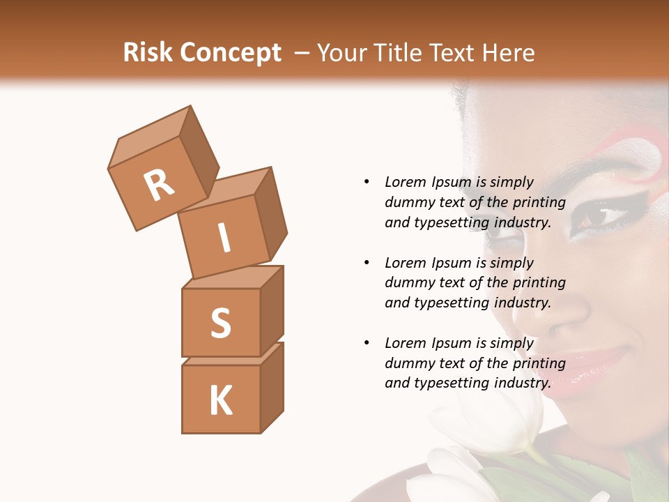 Red Mouth South PowerPoint Template