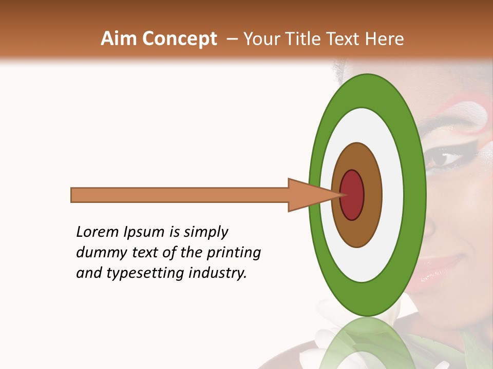 Red Mouth South PowerPoint Template